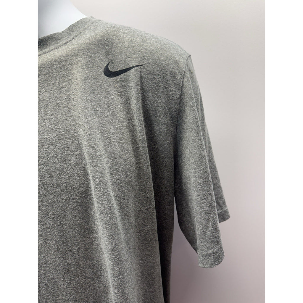 Nike Dri-Fit Basic Gray Classic T-Shirt Men’s Size Large