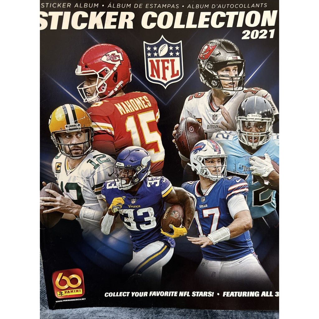Panini 2021 NFL Sticker Collection Album Only NEW Old Stock