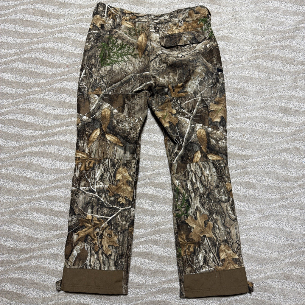 Real Tree Xtra Scent Factor Mens Camouflage Hunting Lined Pants Size M Camo
