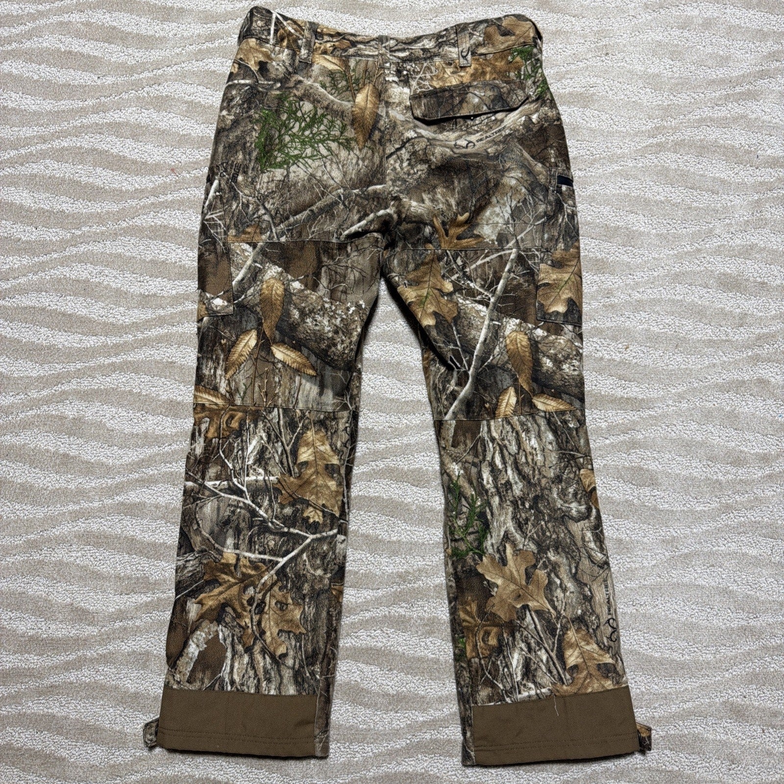 Real Tree Xtra Scent Factor Mens Camouflage Hunting Lined Pants Size M Camo