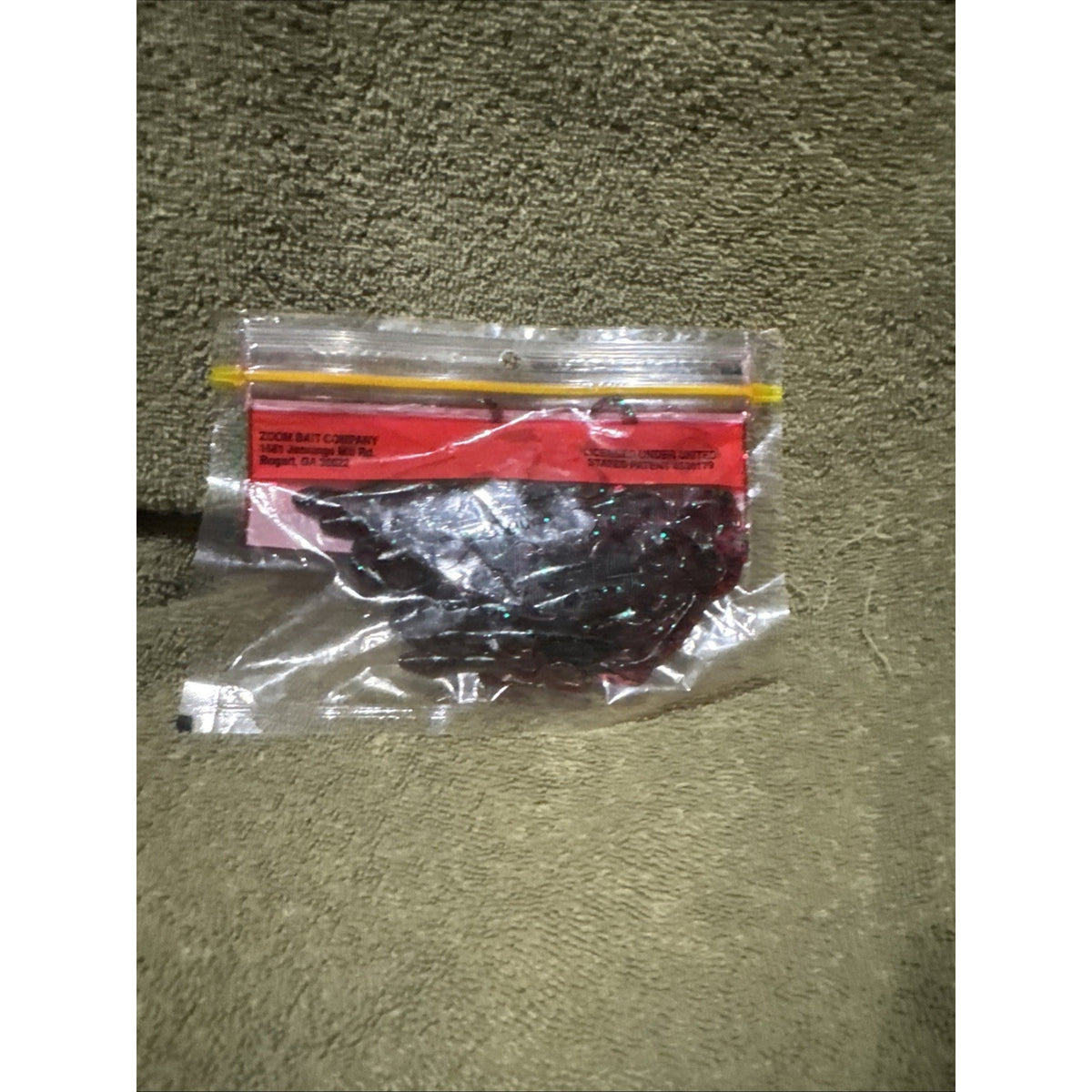 Vintage Zoom Mini Lizard 4” Red Bug 15 Pack Bass Fishing Lures 005-021 NOS