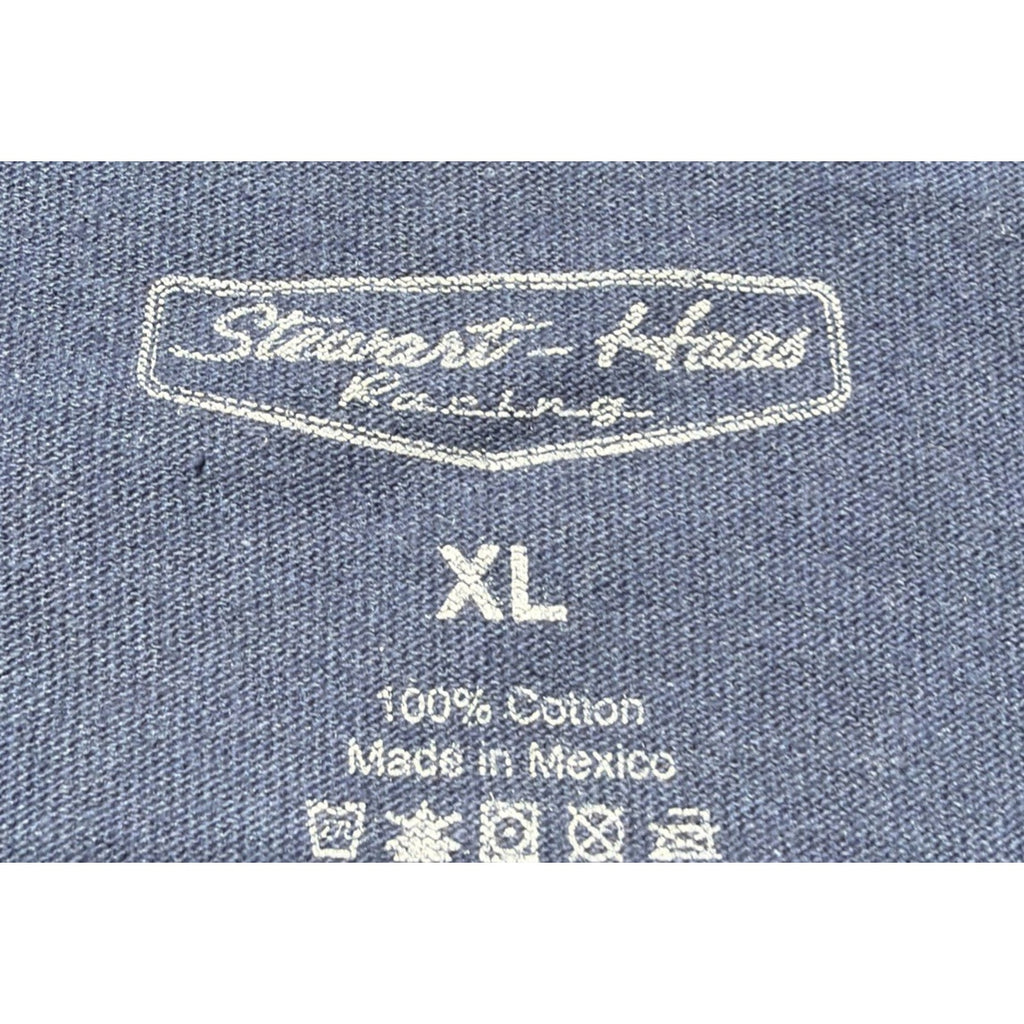 KEVIN HARVICK Home Of The Brave Shirt Mens XL Blue #4 NASCAR Stewart Haas Racing