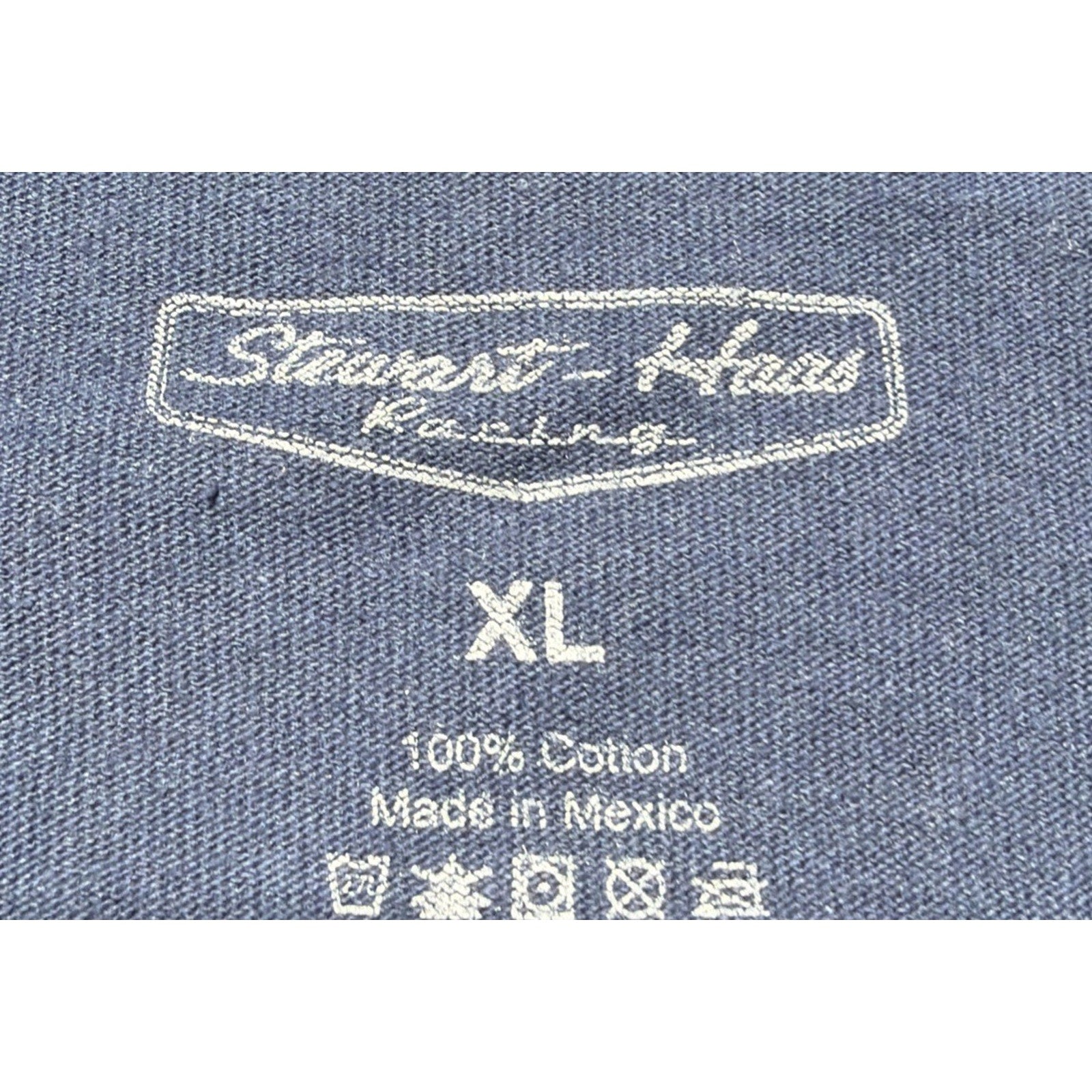 KEVIN HARVICK Home Of The Brave Shirt Mens XL Blue #4 NASCAR Stewart Haas Racing
