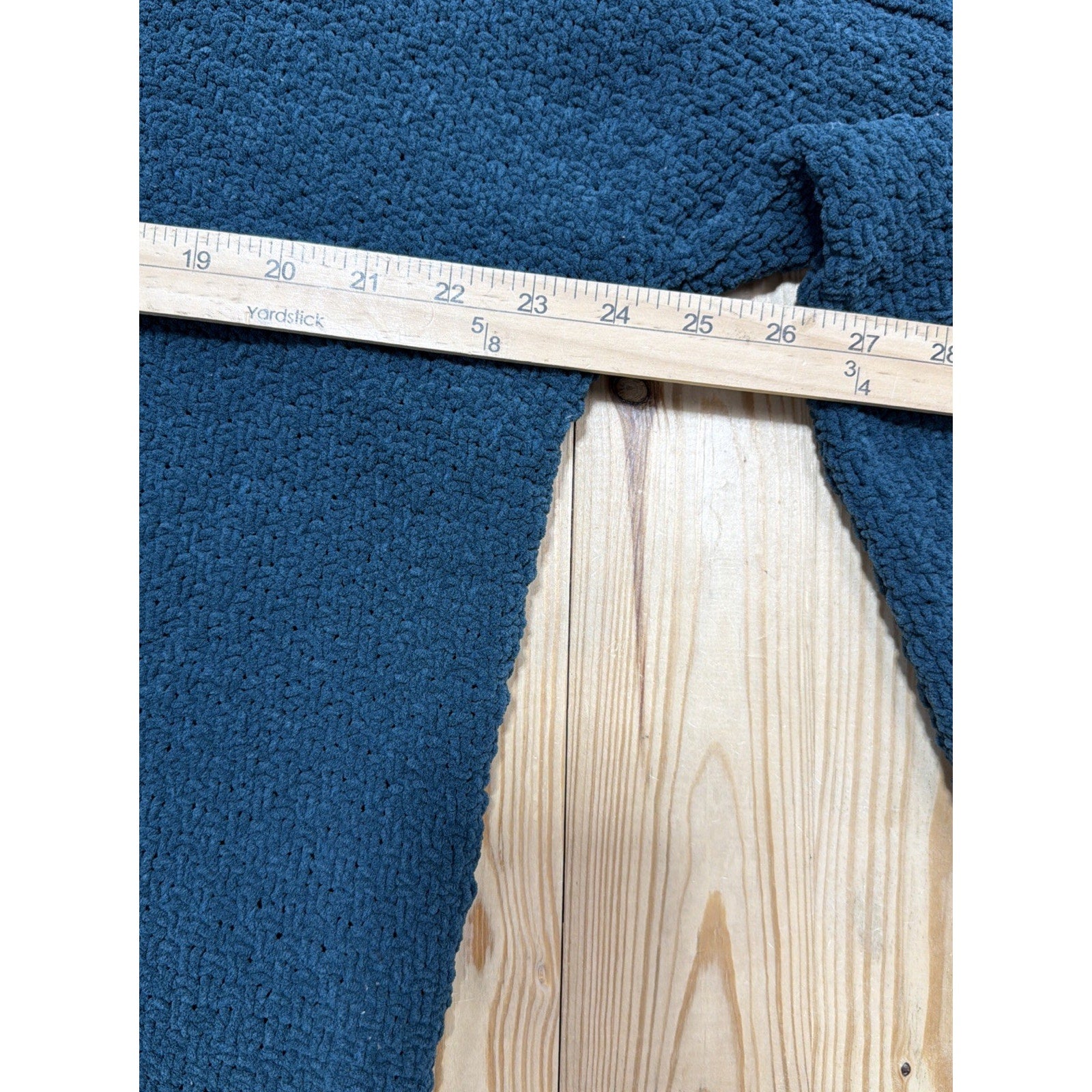 Seven7 Women's Soft & Warm Oversized Large Cable Knit Chenille Sweater Deep Teal