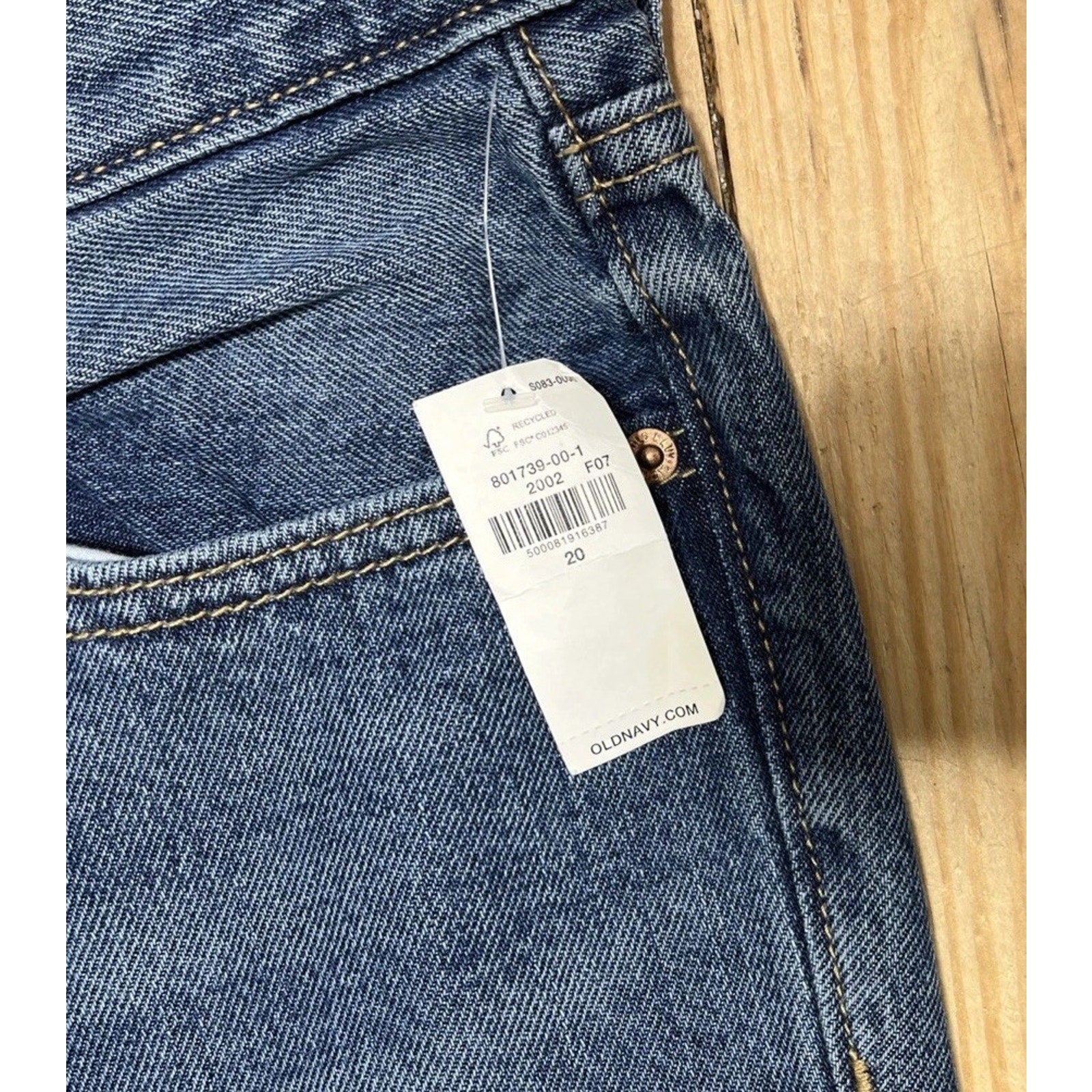 Old Navy Bootcut Jeans Womens 20 Low Rise Medium Wash Denim Cowgirl Western NWT