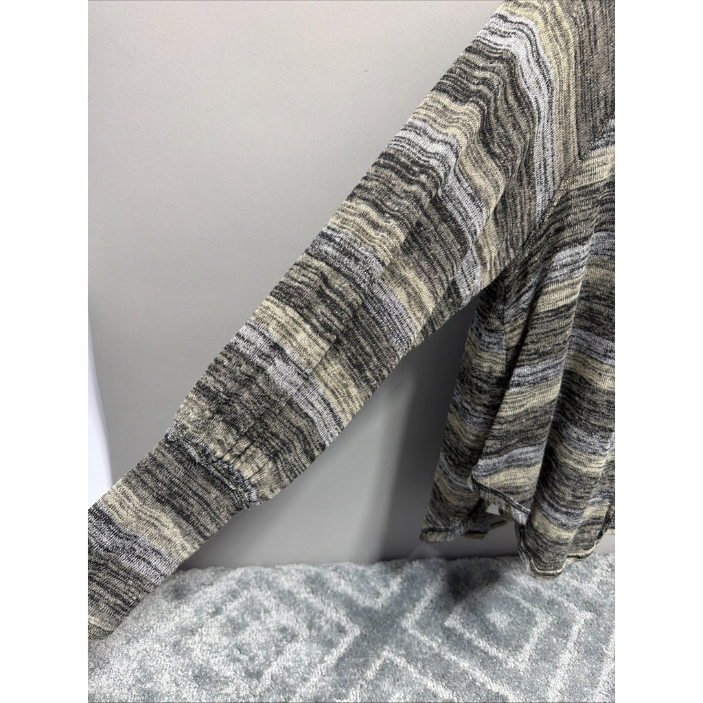 Free People Women Carolina Hacci Sweater Hippy Boho Knit Tunic Top Knit M New