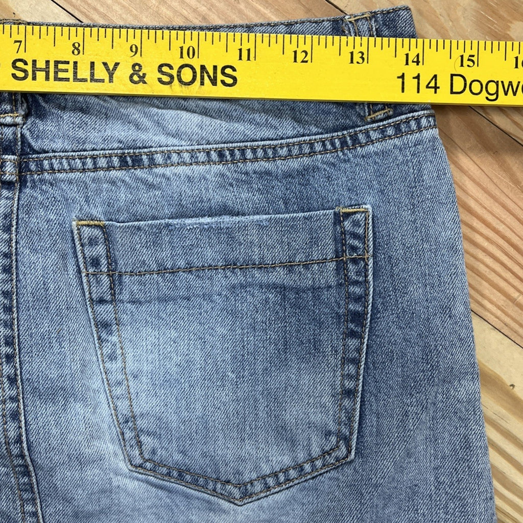 Juniors Vanilla Star Denim Skirt 3