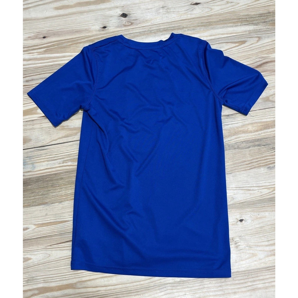 MLB Boys Royal Blue & Red CHICAGO CUBS National League T-Shirt Size L