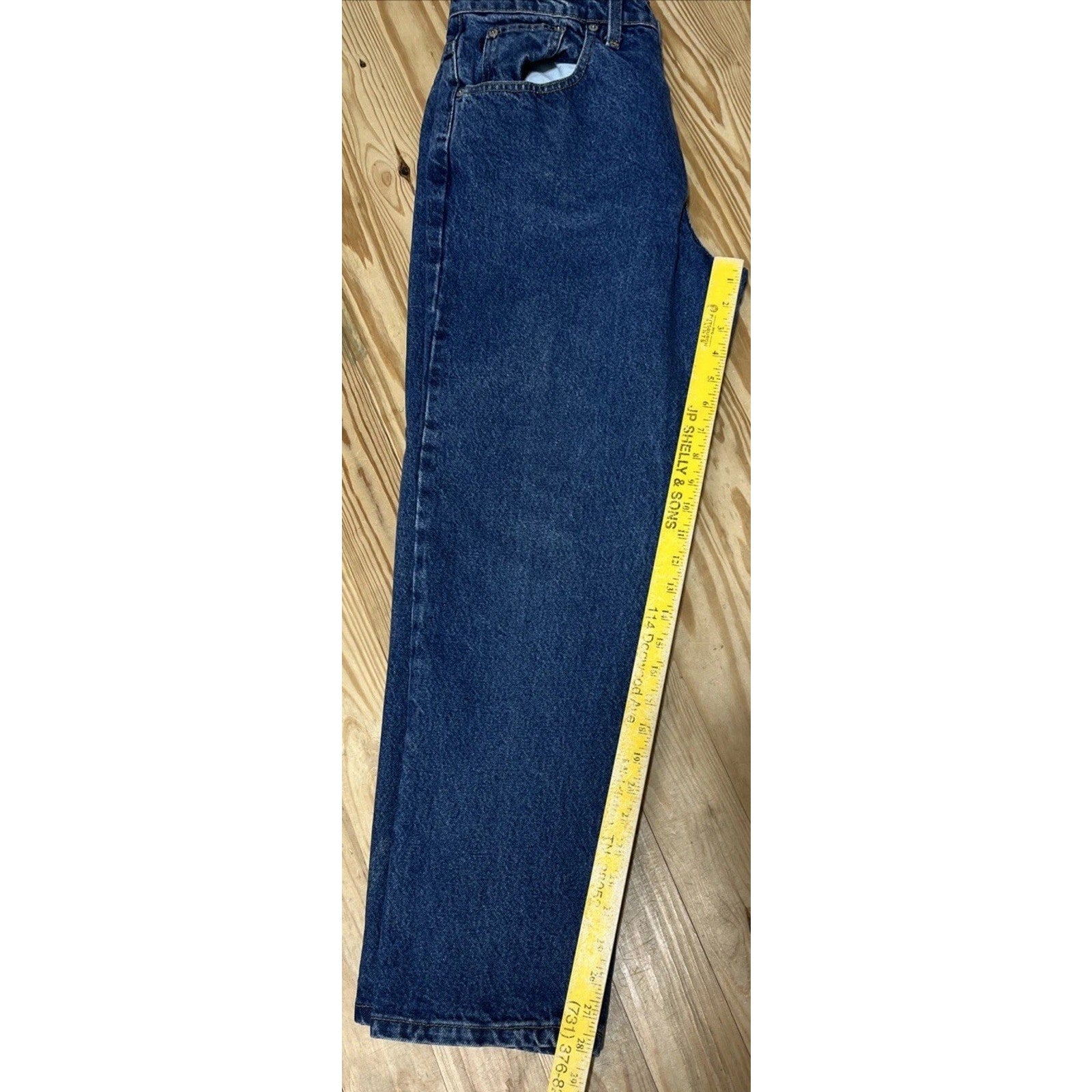 Vintage Ralph Lauren Polo Jeans Co Blue Jeans Relaxed Taper Fit 14 x 29