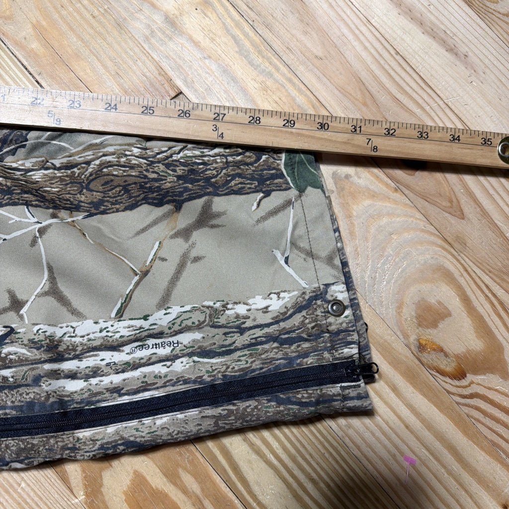 Stearns Dry Wear Realtree Camo Lined Waterproof Rain Pants M Hunting Outdoor