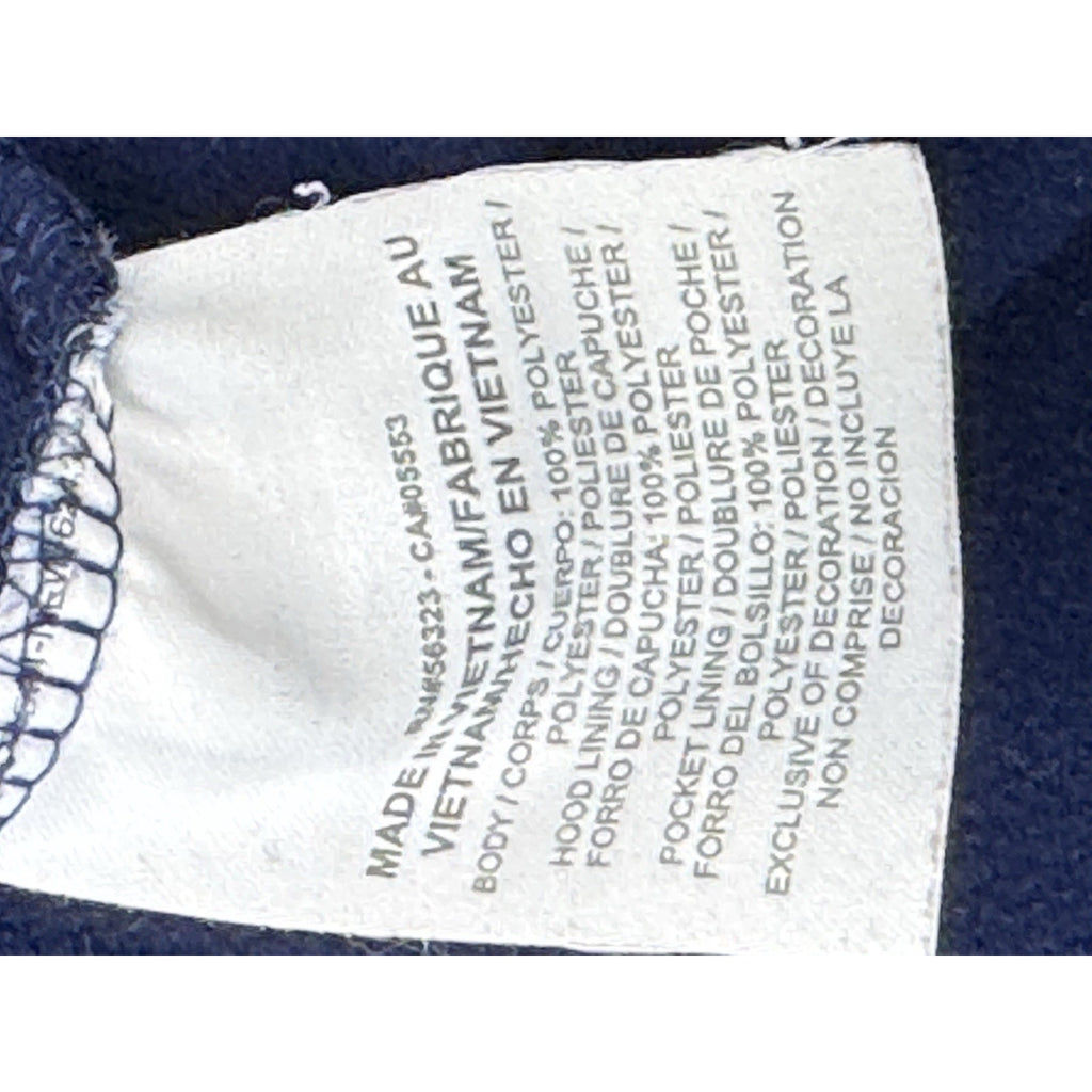 Nike Dri-Fit Pullover Hoodie Men’s Small Blue With Flaw