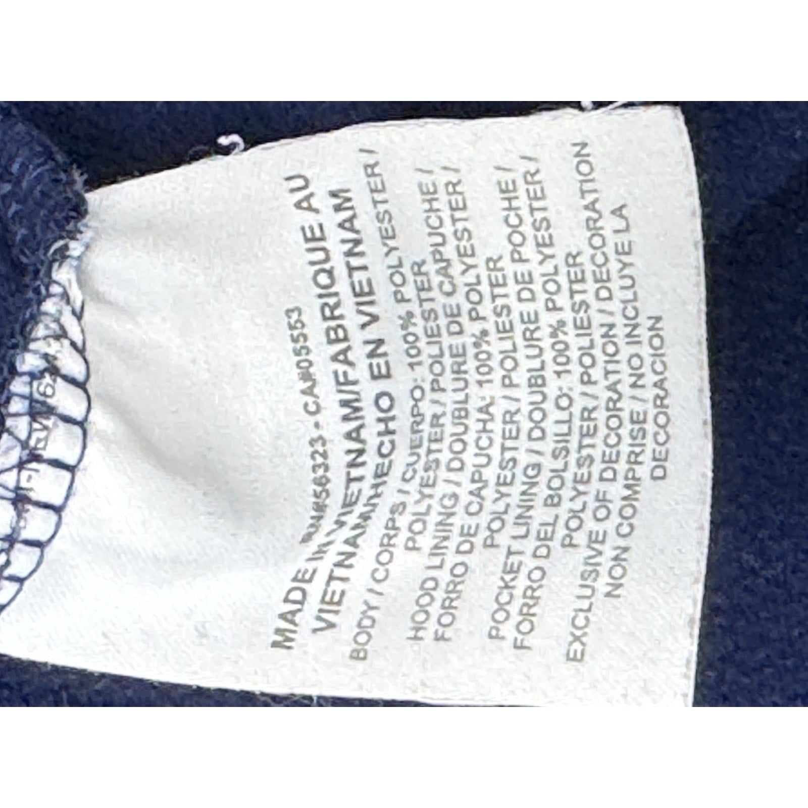 Nike Dri-Fit Pullover Hoodie Men’s Small Blue With Flaw