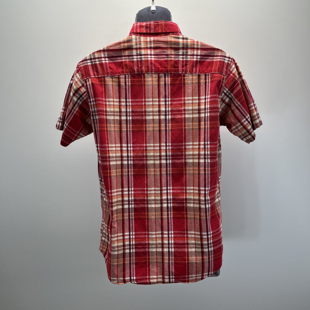 Columbia Rapid Rivers Plaid Shortsleeve Button Shirt Sz S