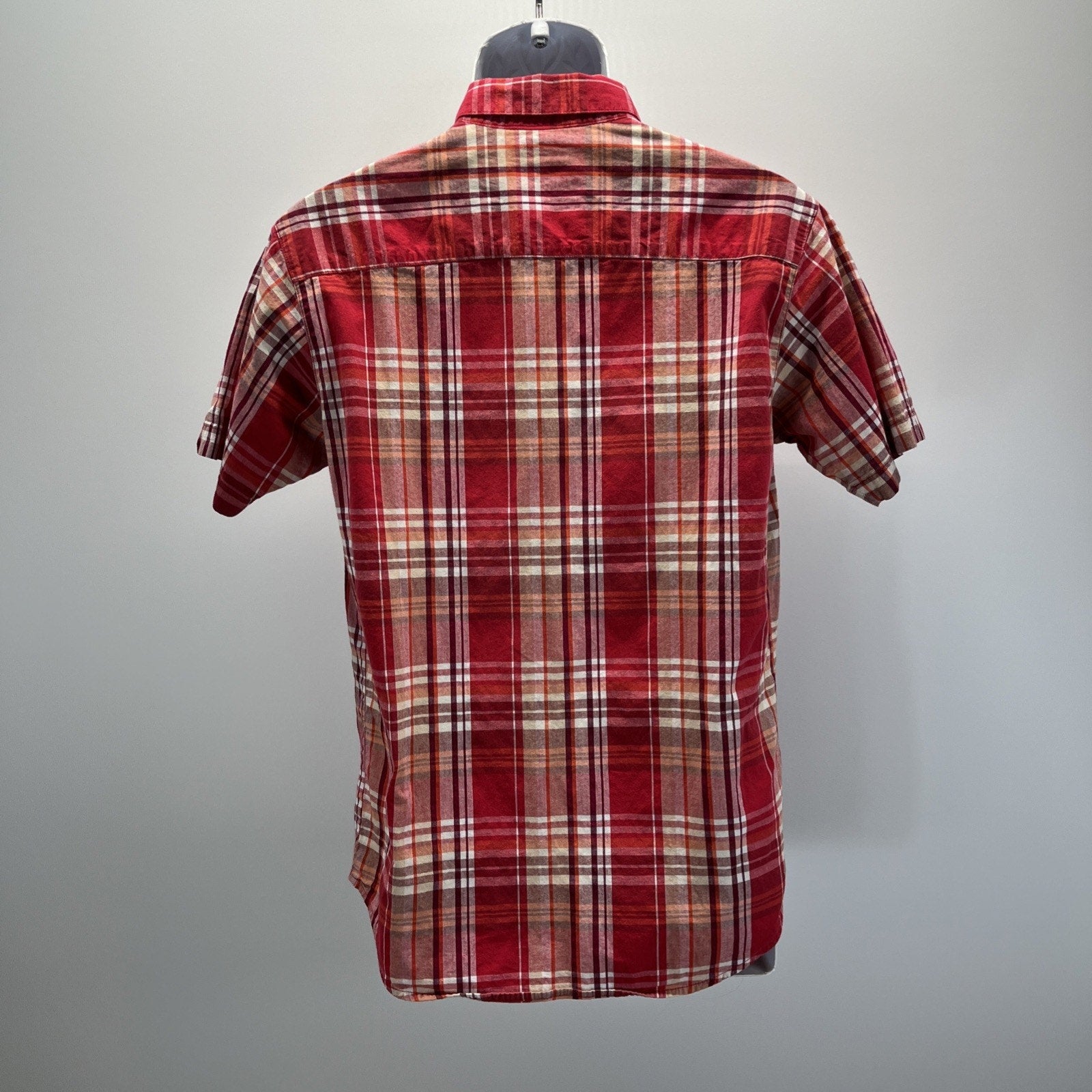 Columbia Rapid Rivers Plaid Shortsleeve Button Shirt Sz S