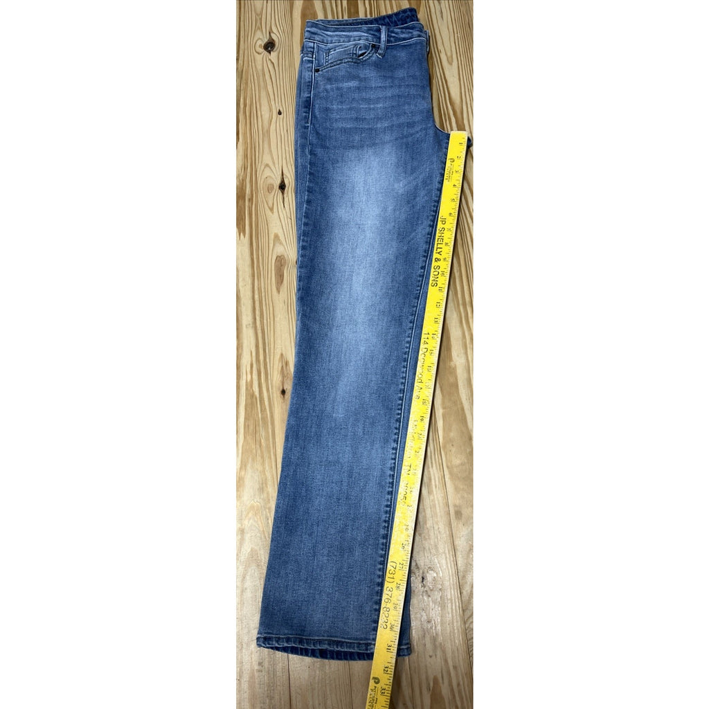 Calvin Klein Jeans Womens Adult Size 30x32 Blue Straight Denim Cotton