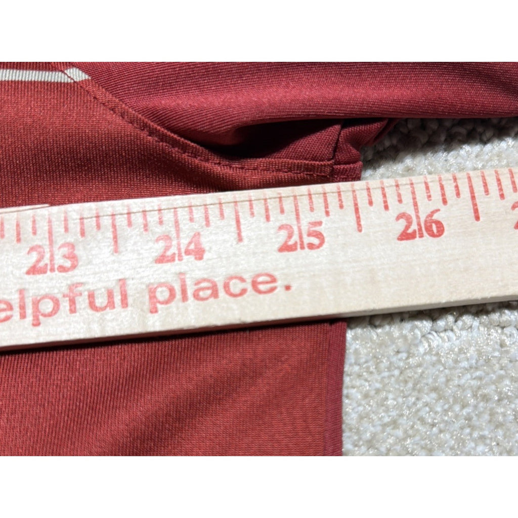 Men’s Nike XXL Alabama Crimson Tide Red Polo Performance Short Sleeve Shirt