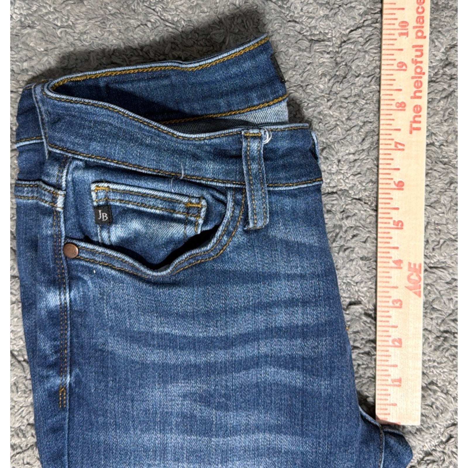 JUDY BLUE Jeans Womens 5/27 Skinny fit Mid Rise Denim Pants 28x28