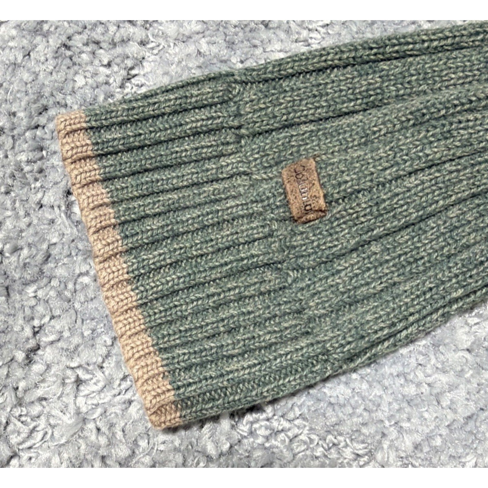 Vintage Columbia Heavyweight Sweater Men's Green Size L Casual Preppy Outdoors