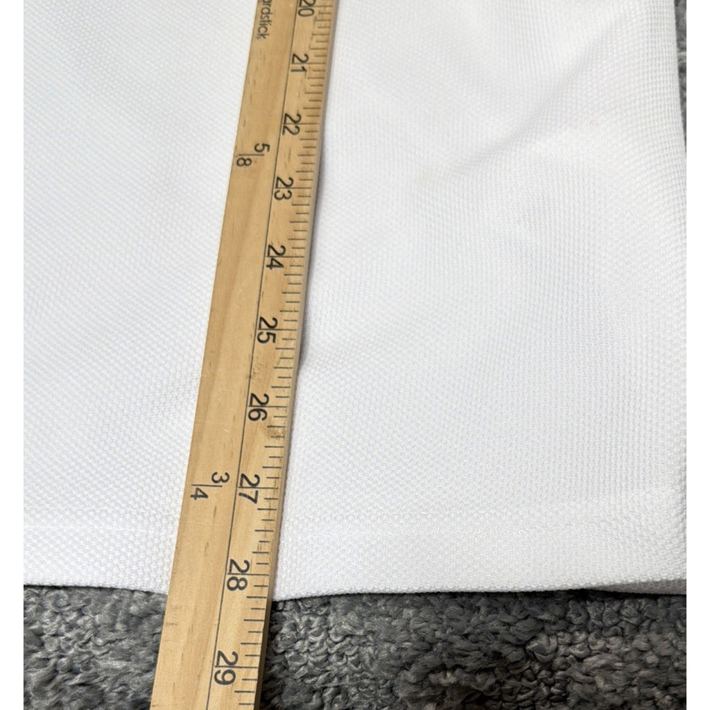 Tennessee Volunteers Adidas Climalite Polo Shirt Mens Large White Embroidered