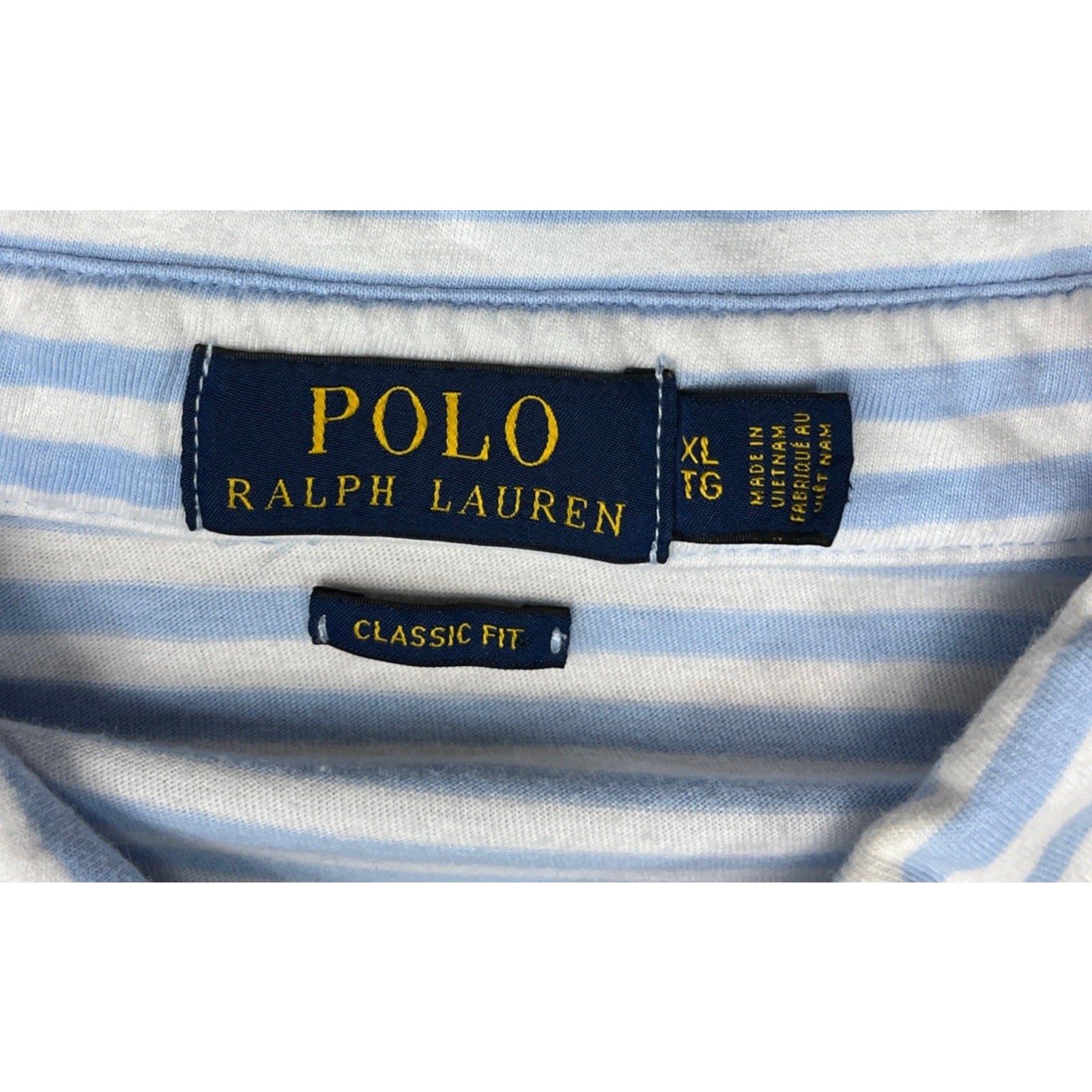 Polo Ralph Lauren Men Classic Fit Polo Shirt Pony Size XL/TG 100% Cotton