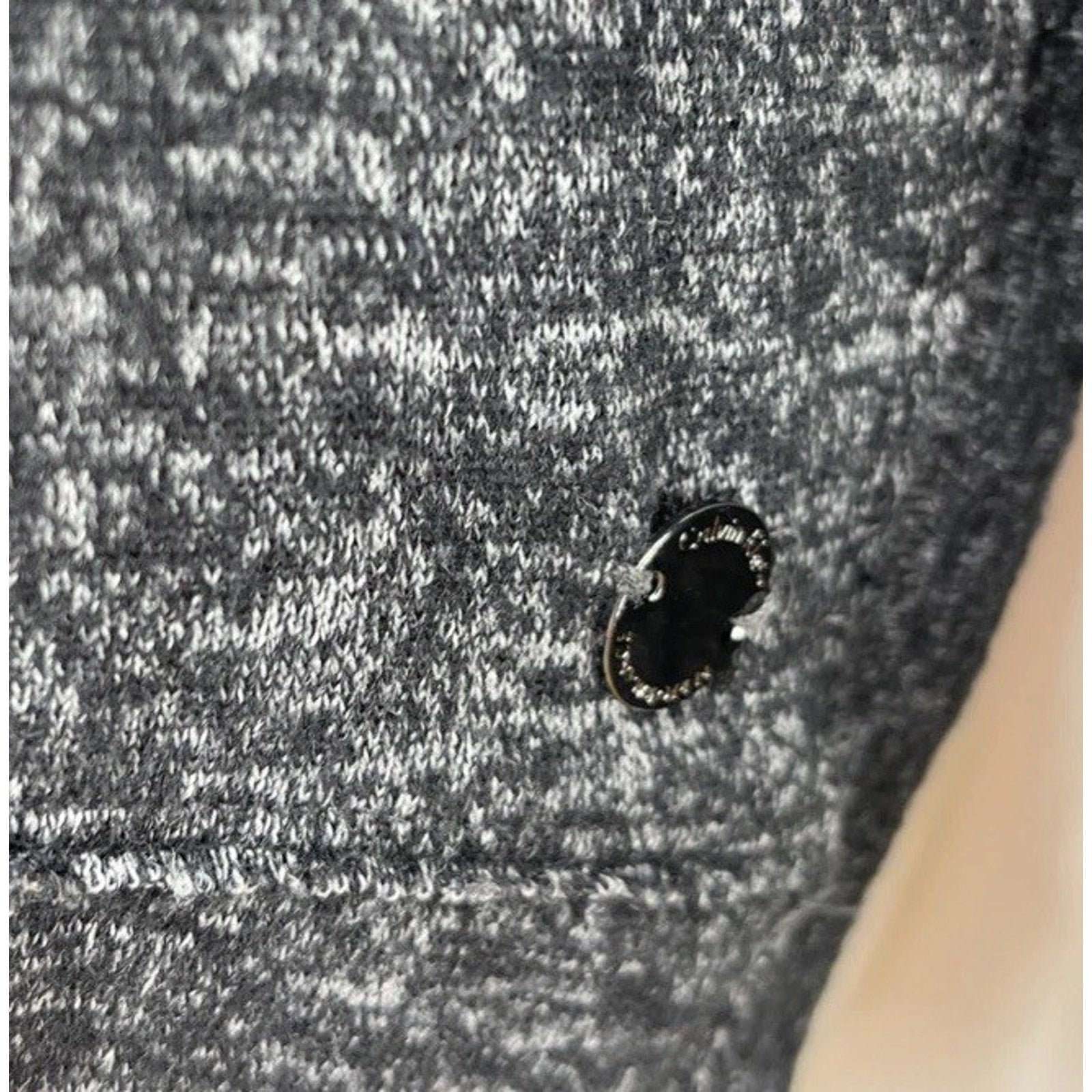 Calvin Klein Performance Quick Dry Top Charcoal Gray Athletic Fleece M