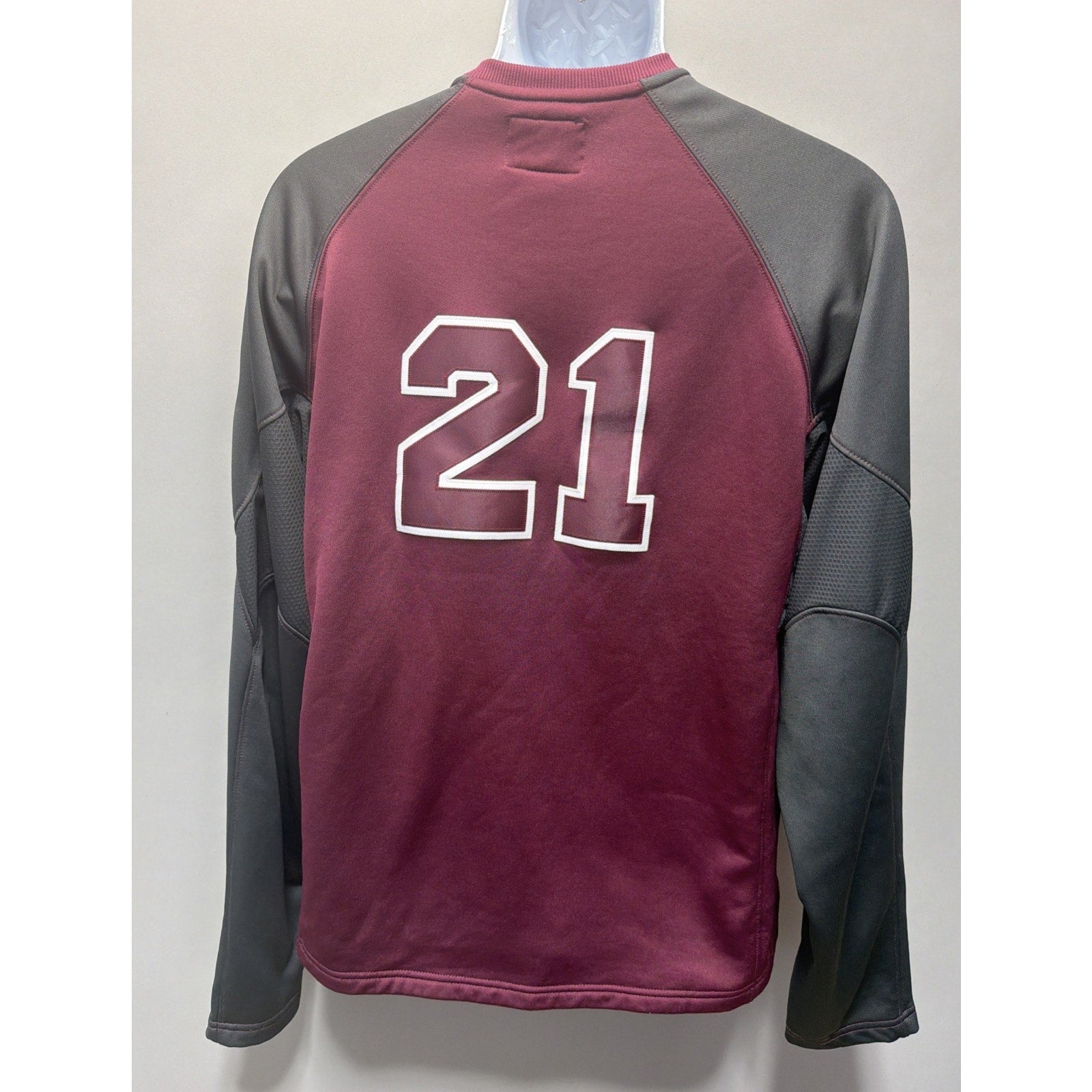 XGrain L Mens Long Sleeve Fleece W Pockets Mississippi State Bulldogs Baseball