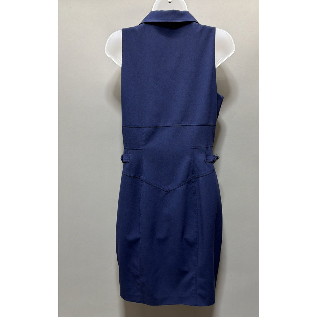 Andrew Marc New York Women's 10 Sleeveless High Neck Sheath Dress Neiman Marcus