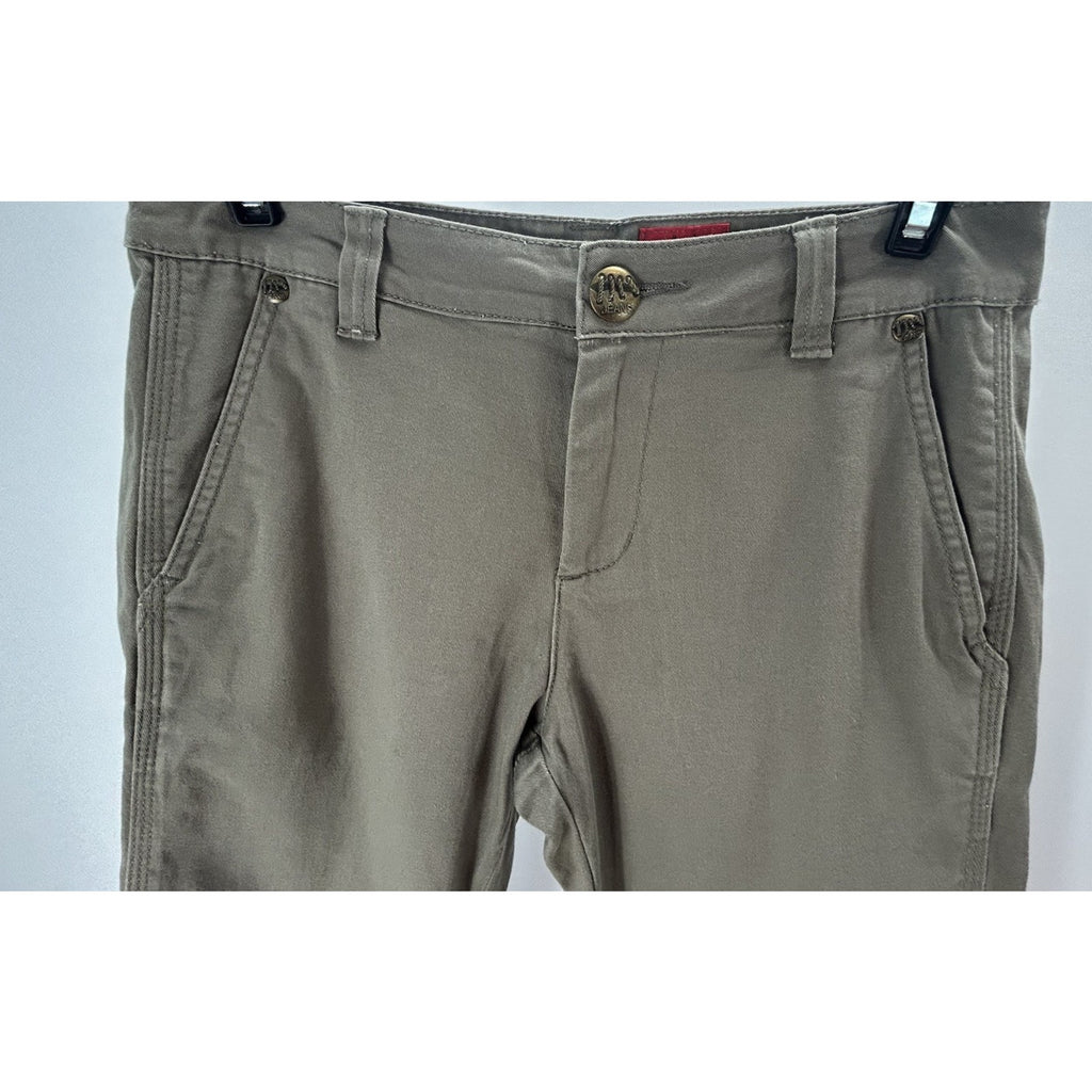 V CHRISTINA Sage Green 4-Pocket Jeans Stretch Sage Green Size 2 EUC.