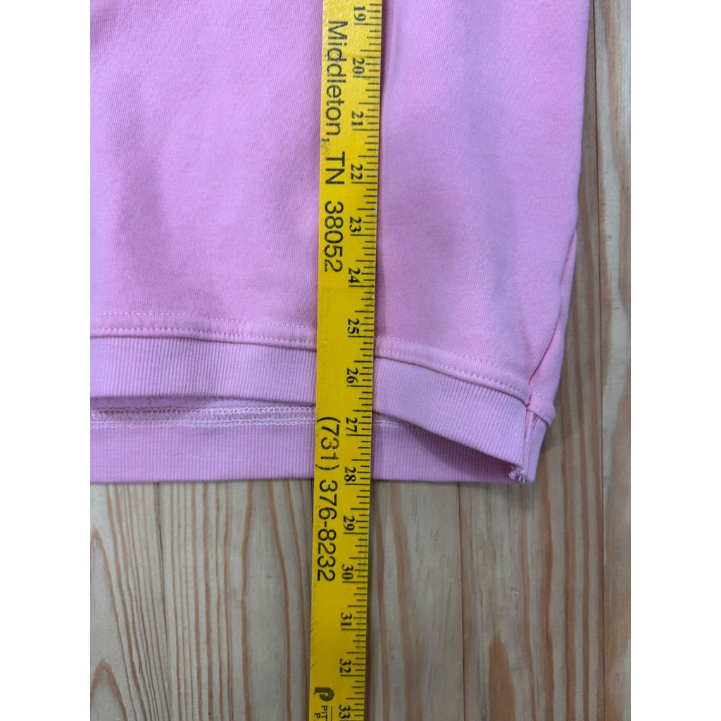 Womens Royce Pink Long Sleeve Cabana Island Vibe Sweatshirt Large Oversized