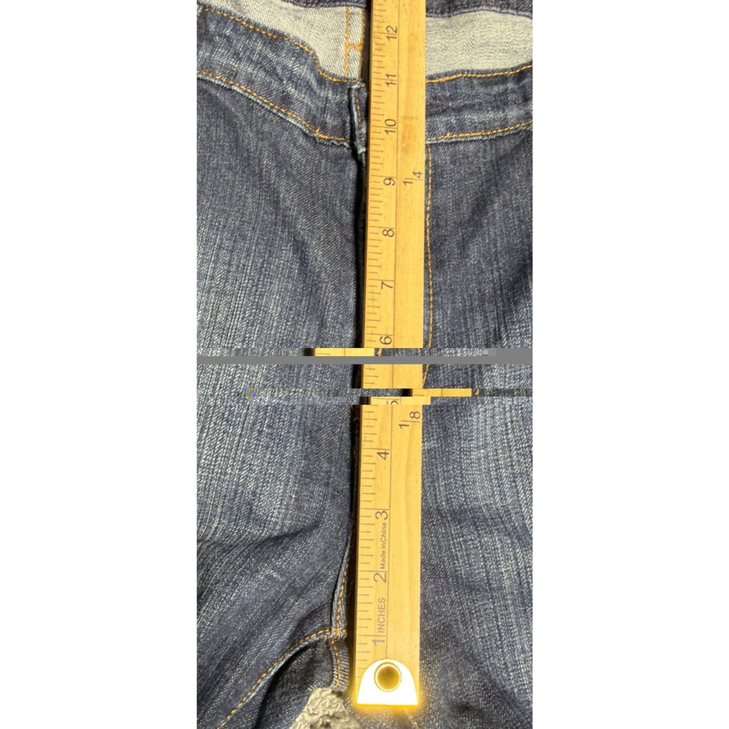 Bitten by Sarah Jessica Parker Sz 18R Premium Denim Bootcut Jeans Stretch 38x32