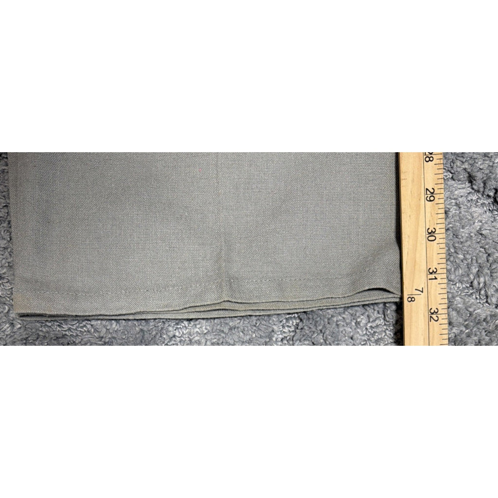 Eddie Bauer Linen Blend Drawstring Wide Leg Cargo Pants Size 12