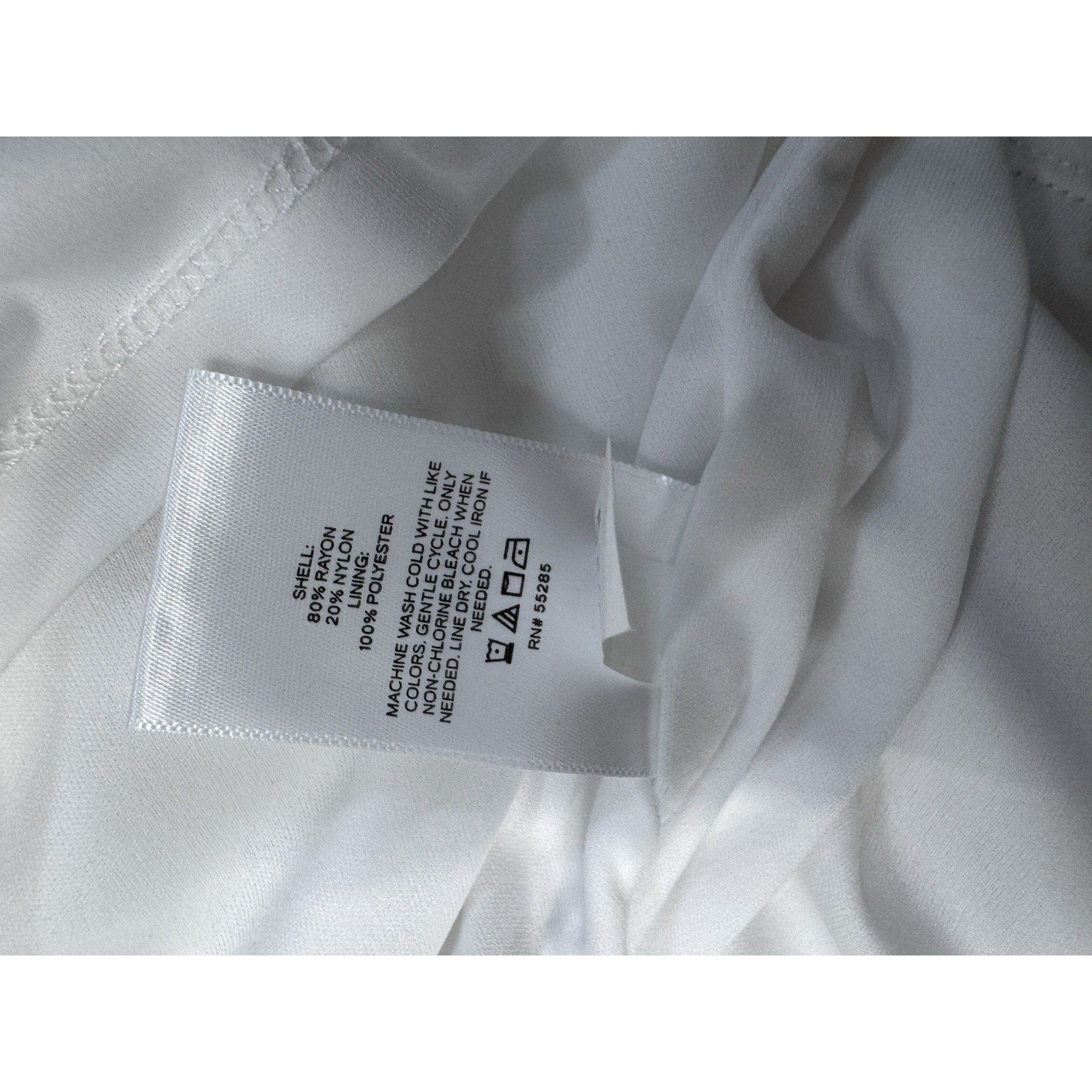 Express White Sleeveless Ruffled Fit & Flare Dress Women’s Size XS New With Tags
