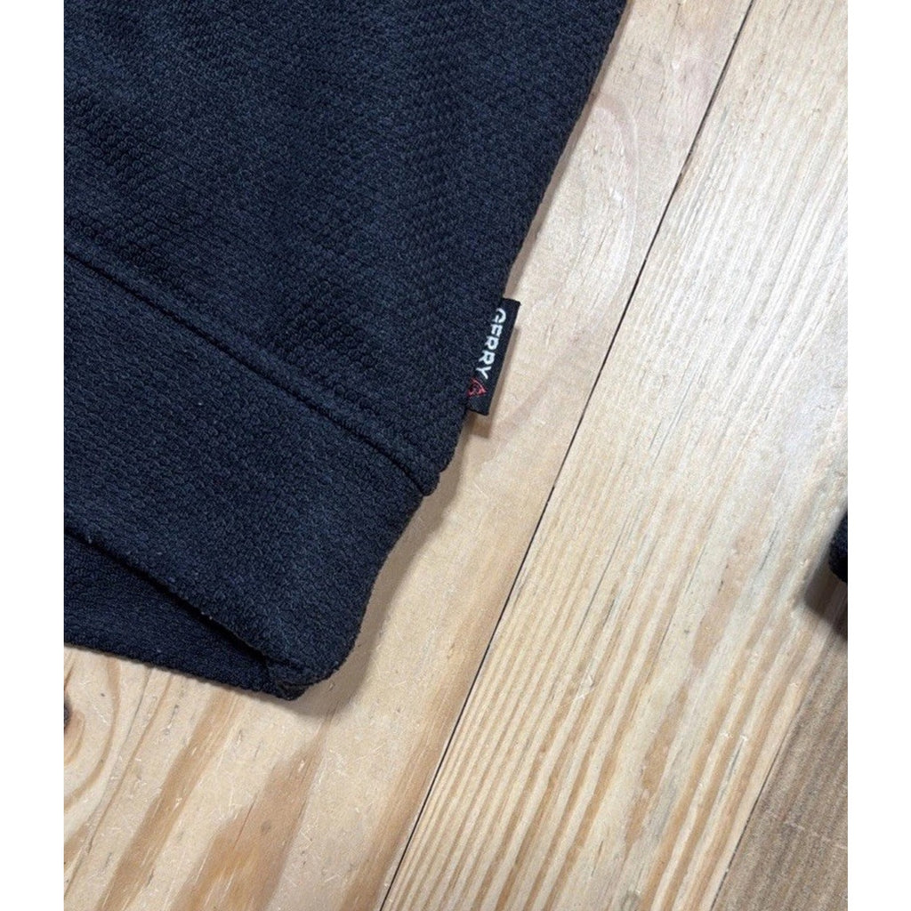 Gerry Men's Textured Fleece Crew Pullover Sweatshirt Sweater Gray Size Medium