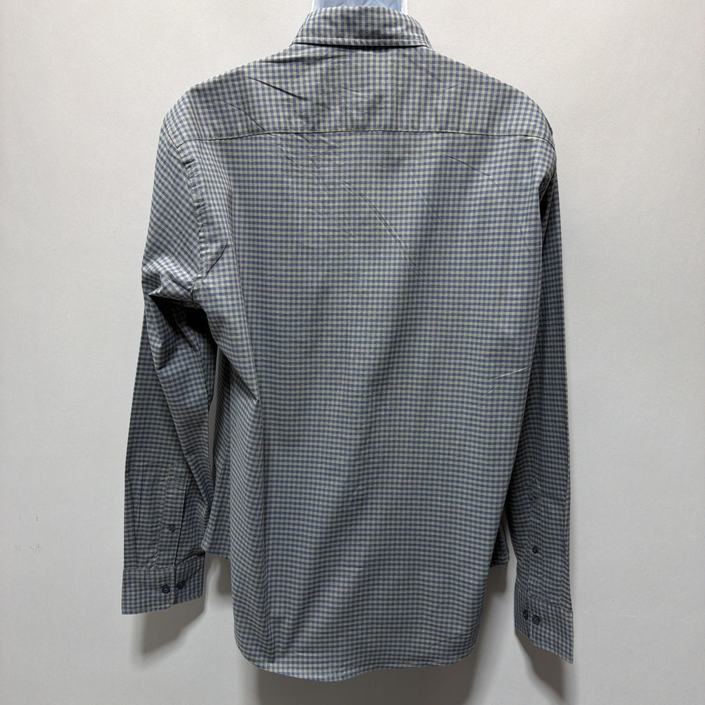 NWT Bonobos Button Up Shirt Mens XL Green Check Plaid Stretch Long Sleeve Slim