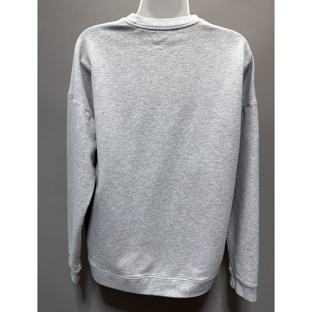 GUESS Los Angeles Women's Oversized Fleece Pullover Sweatshirt M Velour Letters