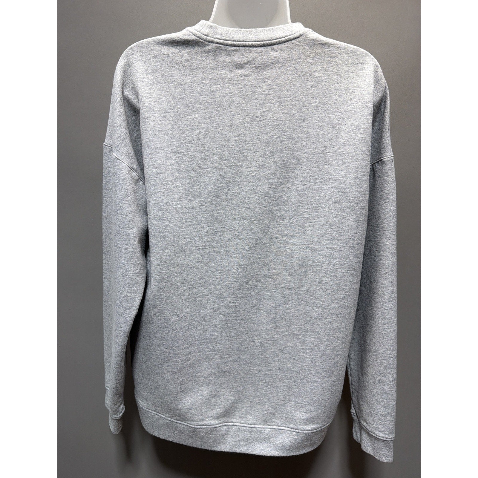 GUESS Los Angeles Women's Oversized Fleece Pullover Sweatshirt M Velour Letters