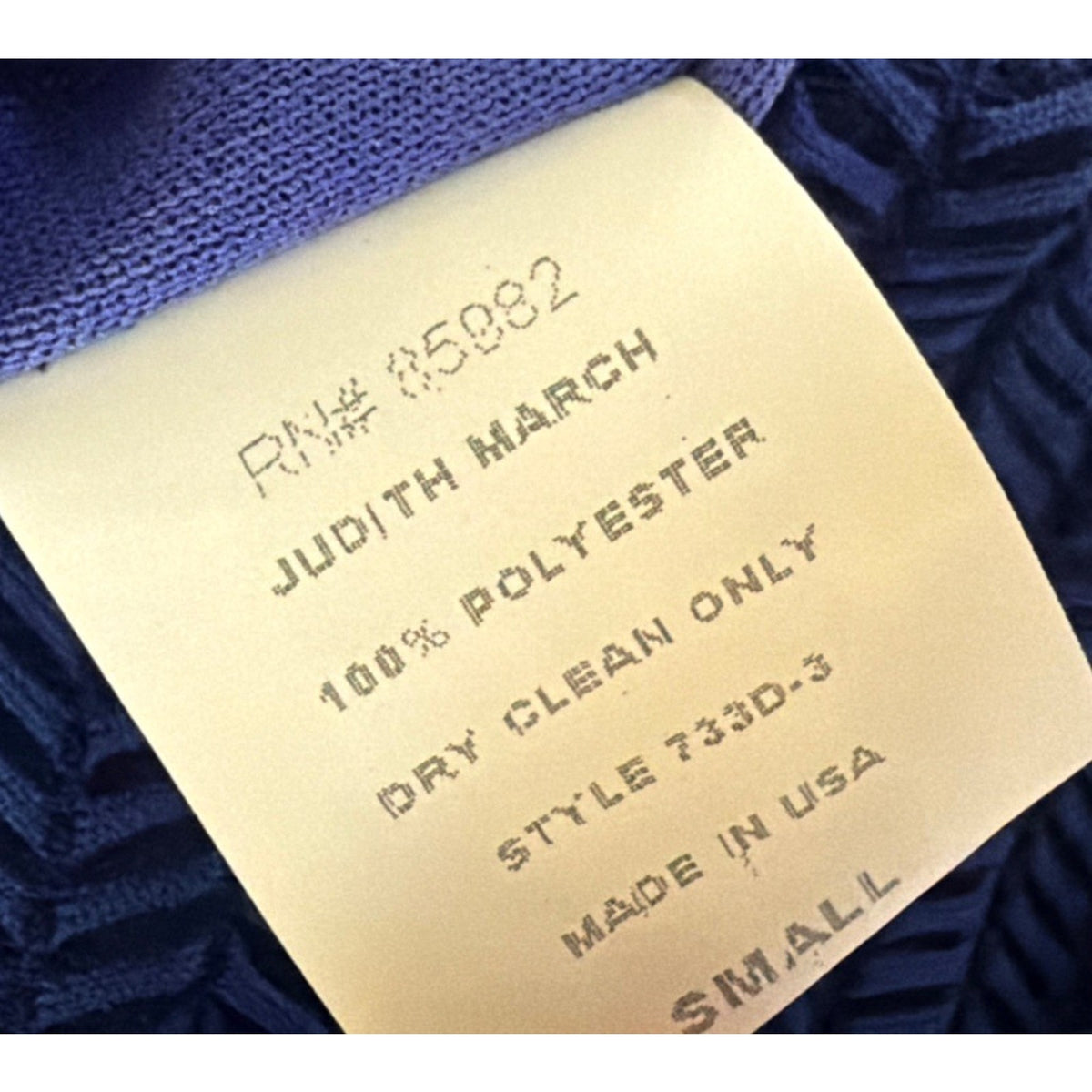 Judith March for Anthropologie One Shoulder Blue Retro Mini Dress Sz S Pin