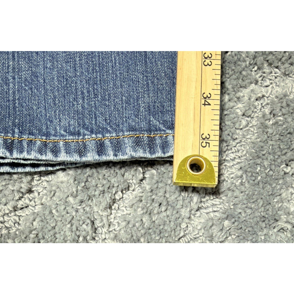 Levis 505 Jeans Mens 36X36 Blue Denim Medium Wash Slim Fit Casual Preppy