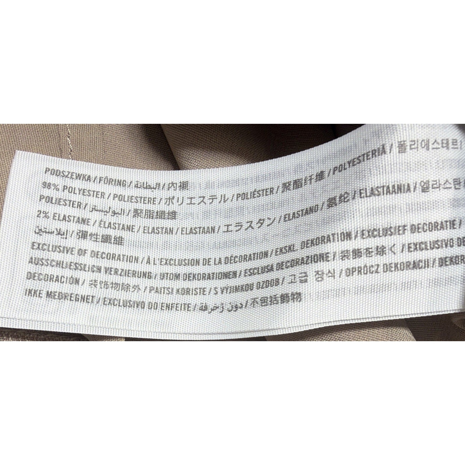 Abercrombie & Fitch XL Wrap Front Taupe Utility Skort Party Streetwear Academia