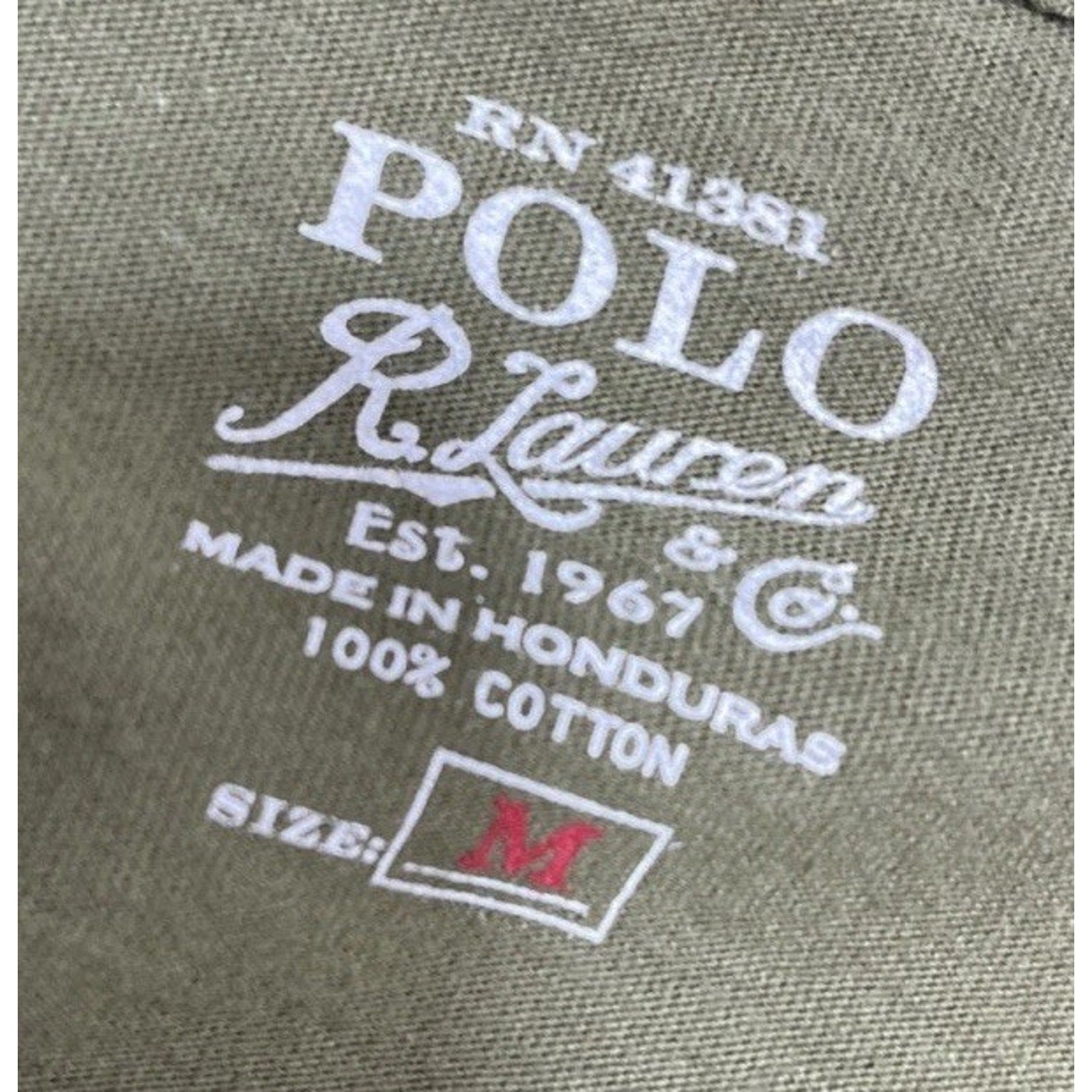 Polo Ralph Lauren Quality Outdoor Goods T-Shirt M Y2K Green