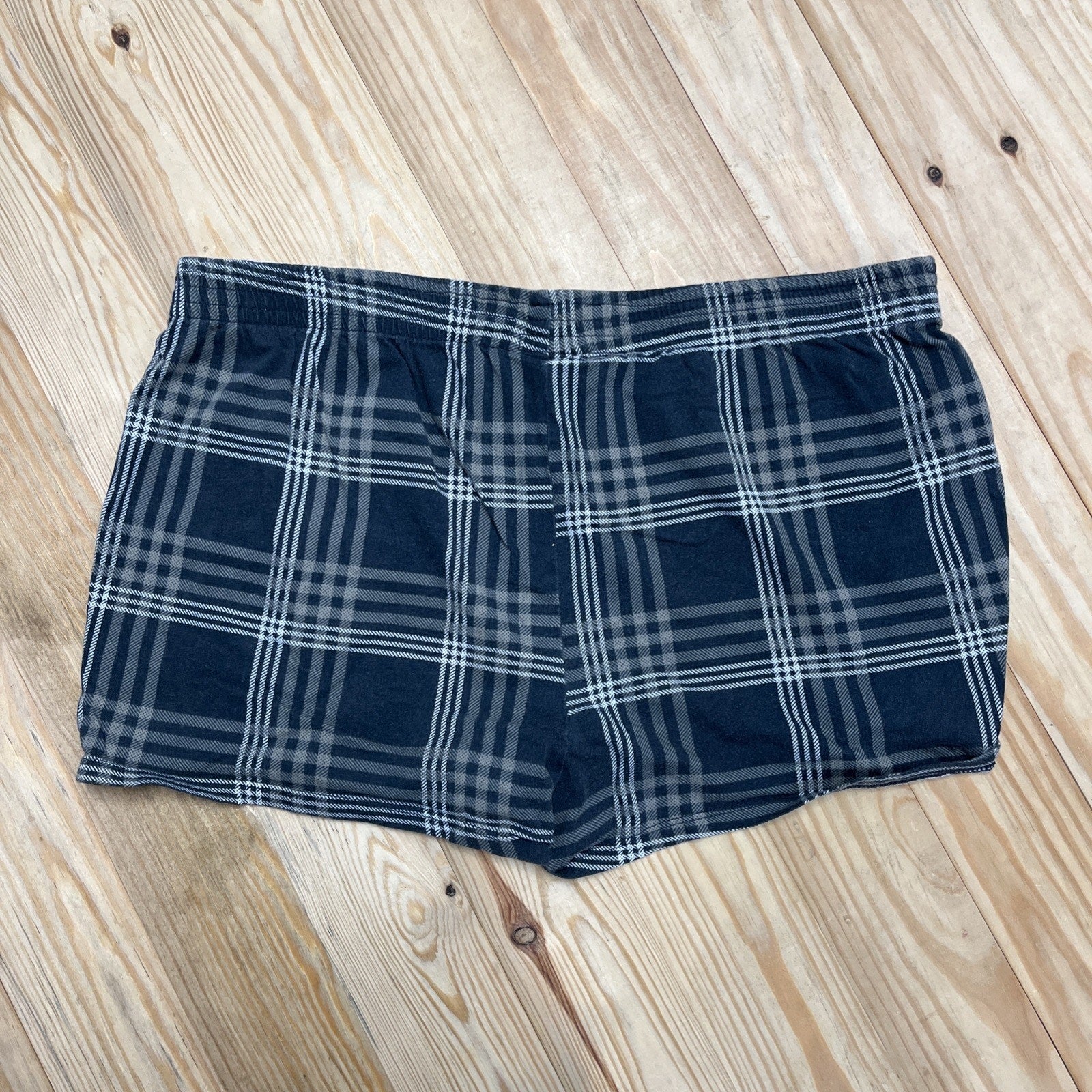 Harley Davidson Museum Plaid Pajama Shorts Size Large