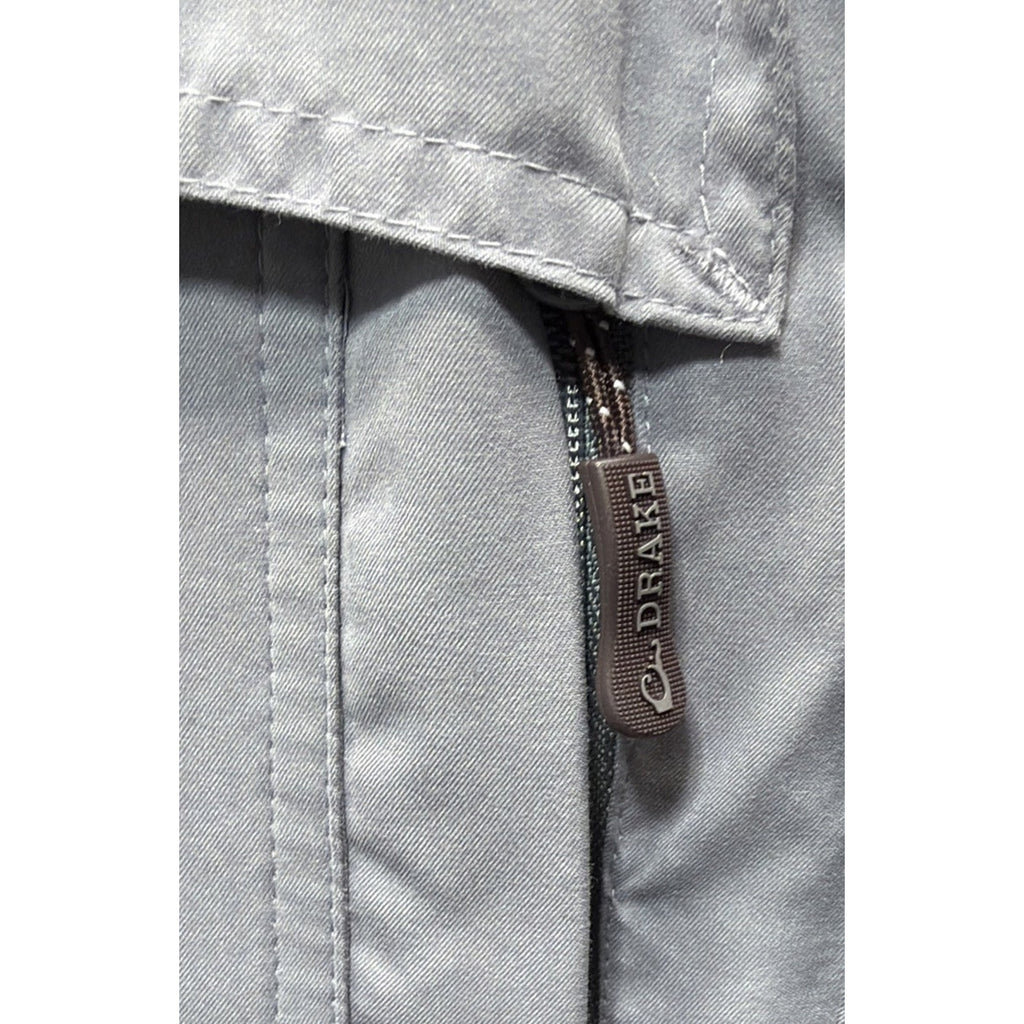 Drake Waterfowl Systems Shirt Men’s Size 2X Gray Vented Hunting Fishing Outdoors