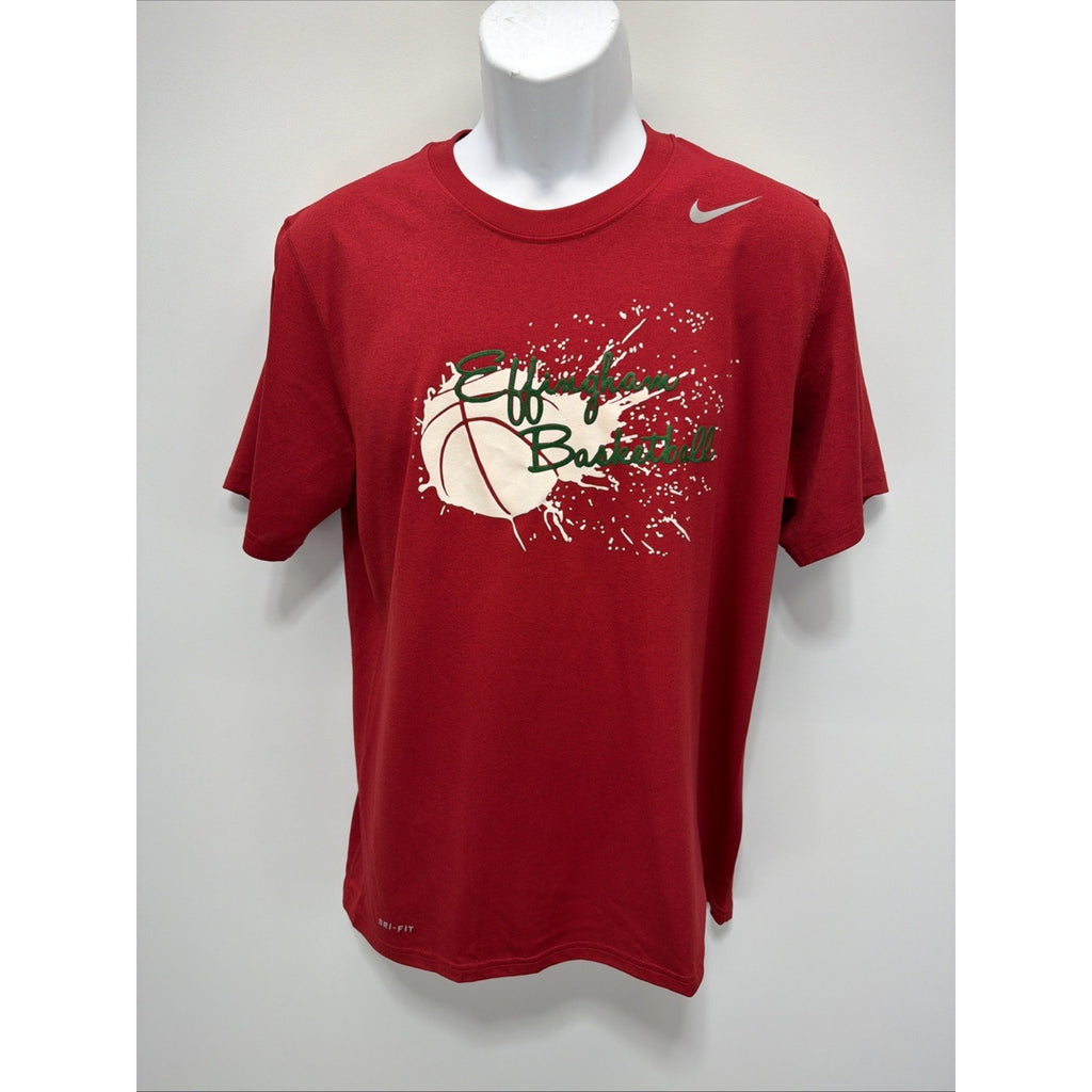NIKE Effingham Illinois HIGH SCHOOL Dri Fit JERSEY SHIRT Mens basketball M