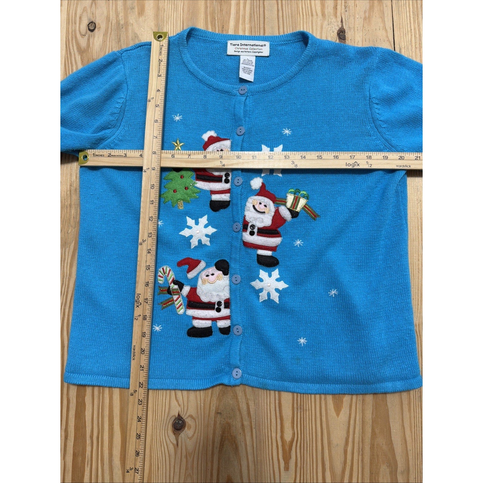 Vintage Tiara International Women’s Christmas Sweater L