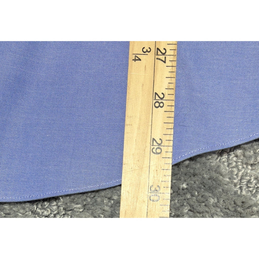 Brooks Brothers Pima Cotton Mens Shirt Size XL Blue French Cuff Non Iron
