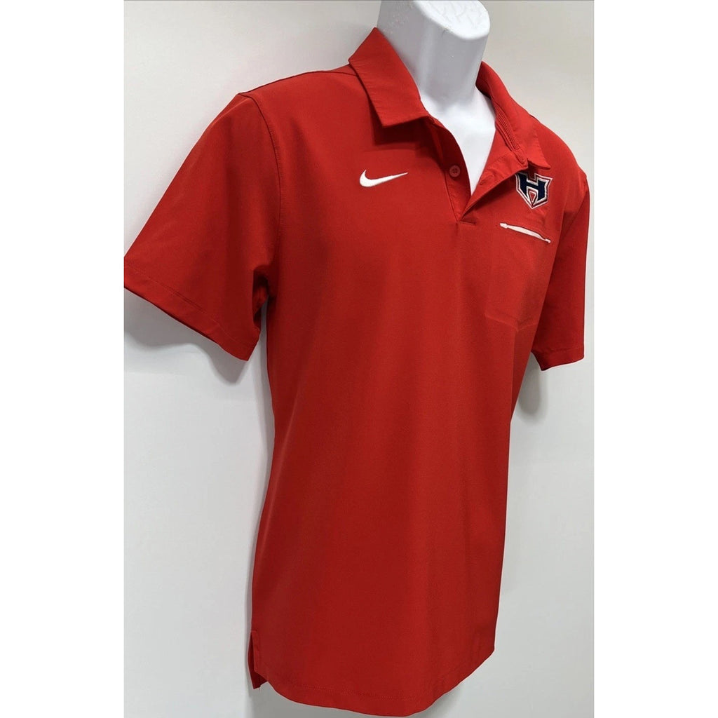 Houston Cougars Nike Dri Fit Campus S/S Polo Shirt (Men's Large) Red