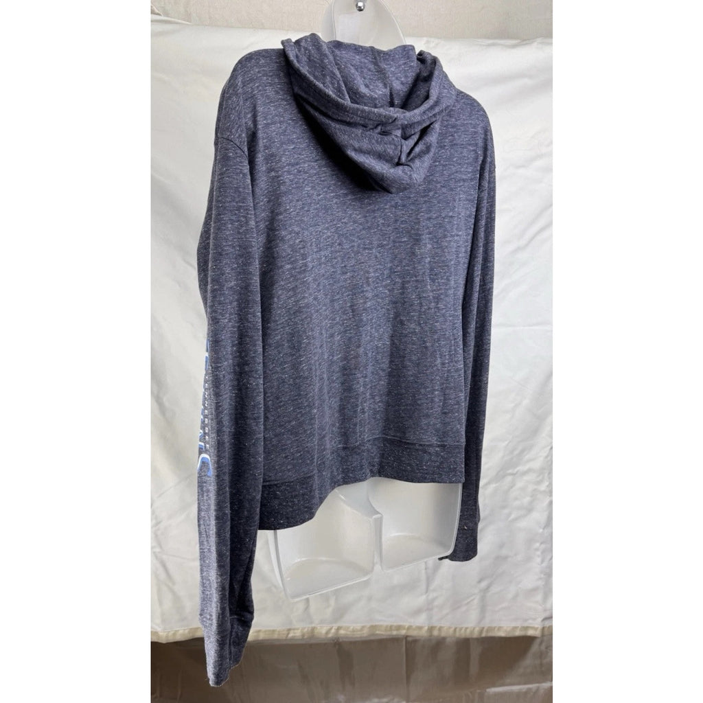 Tennessee Titans Heathered Gray Zippered Hoodie Women's Medium Fanatics Athletic