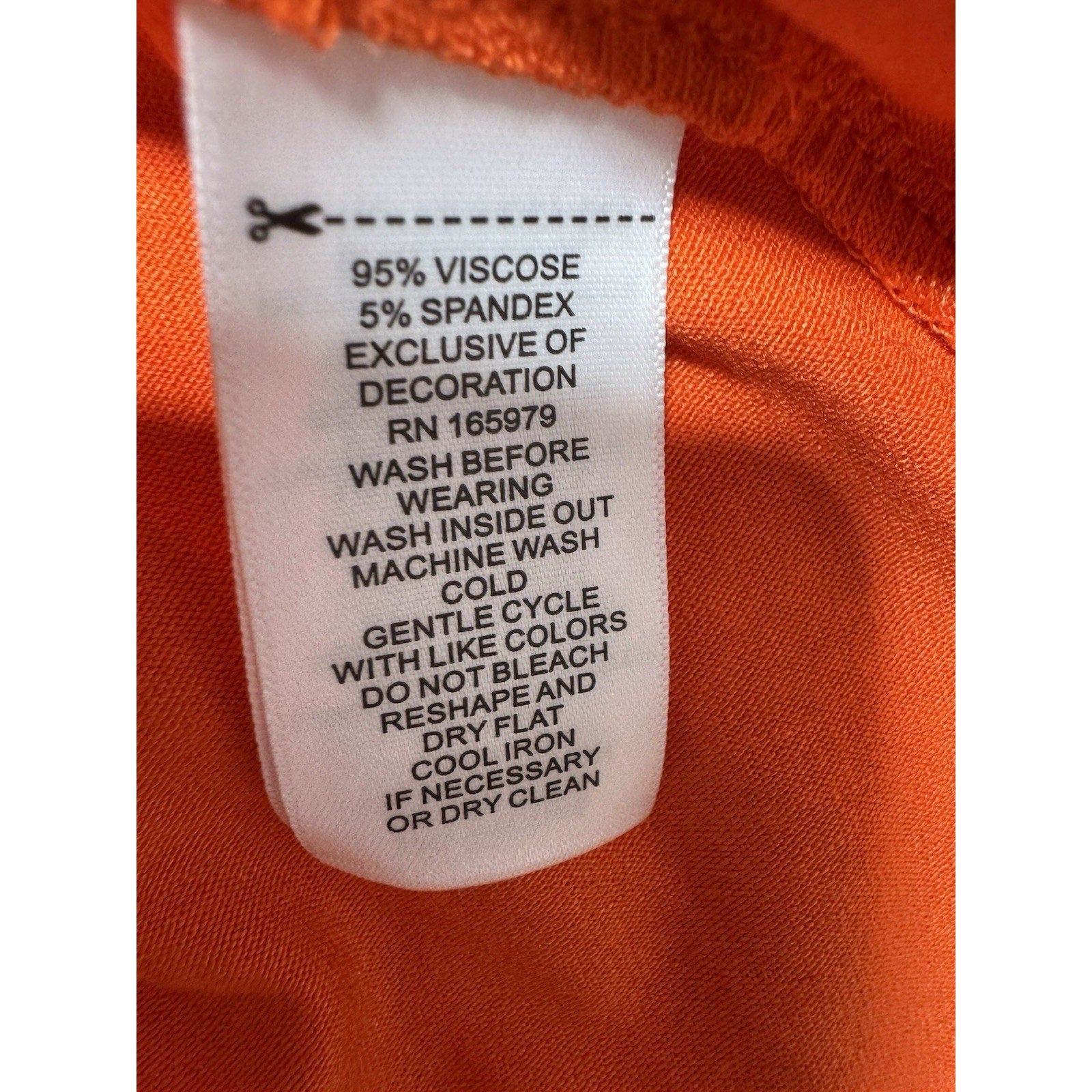 NWT Cupio Women’s XL Embroidered Orange Hi Low Midi Dress Flutter Sleeve Boho