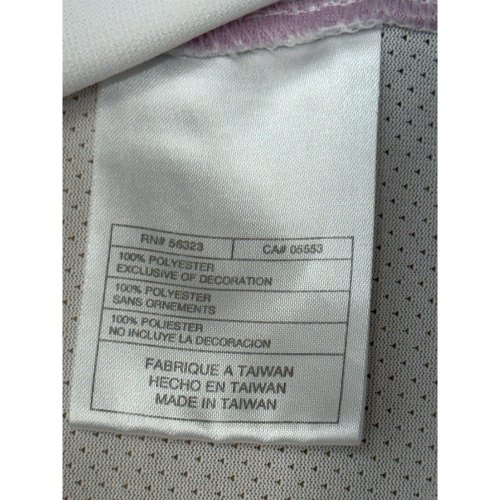 Nike Tank Top Pink White & Black Dri-Fit Sleeveless Girls Medium 8/10