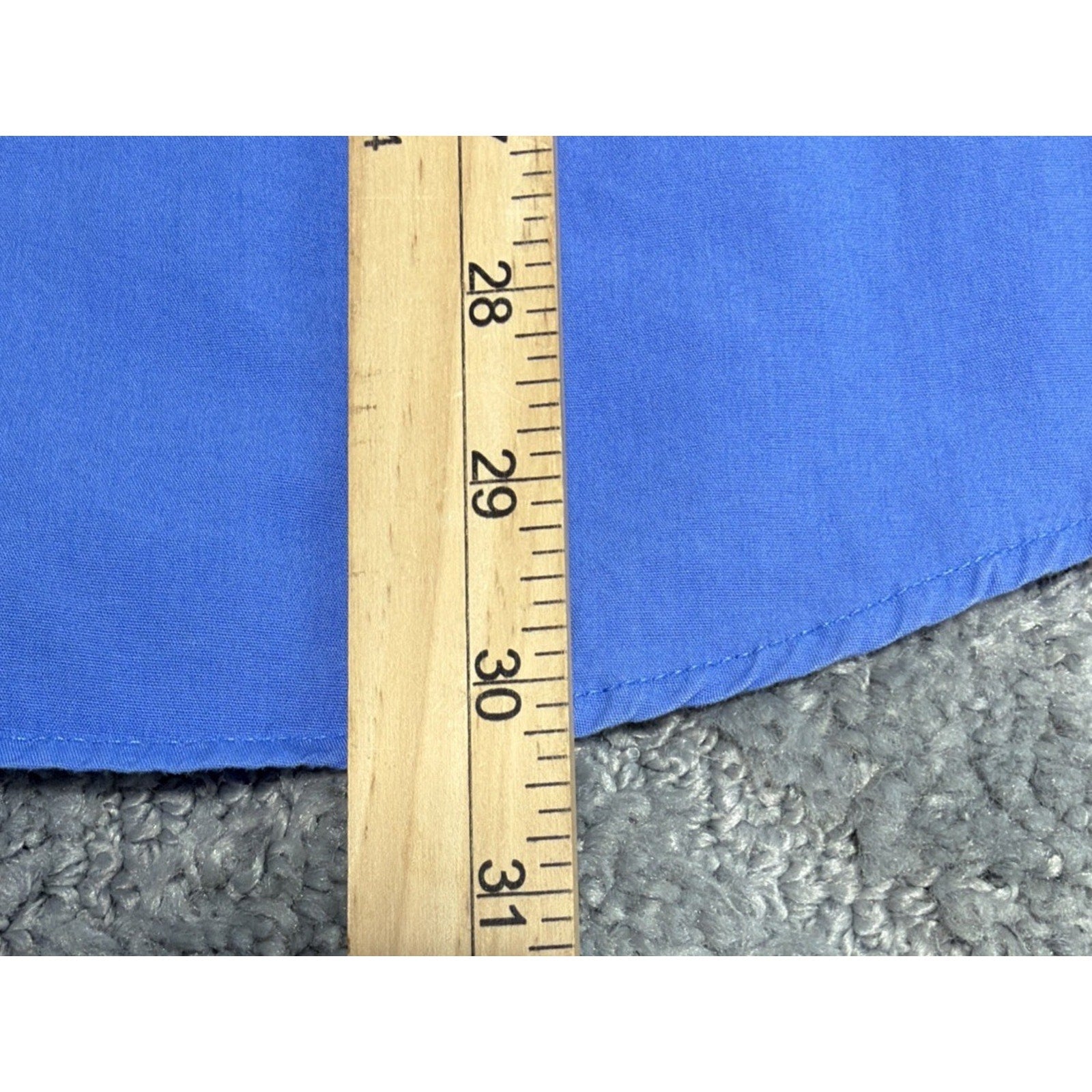 Columbia PFG Short Sleeve Caped Fishing Shirt Medium Royal Blue